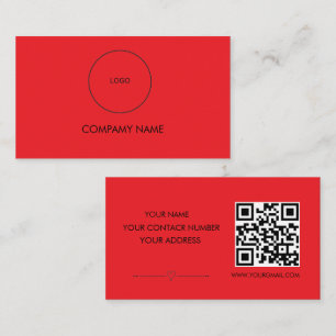 Elegante Personalisierte Elegante Minimale Stilvol Visitenkarte