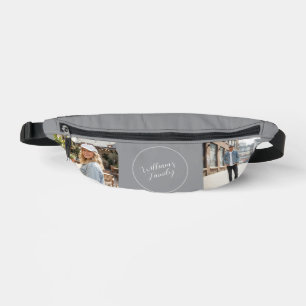 Elegante Personalisierte Foto-Name Cut & Sew-Tasch Bauchtasche