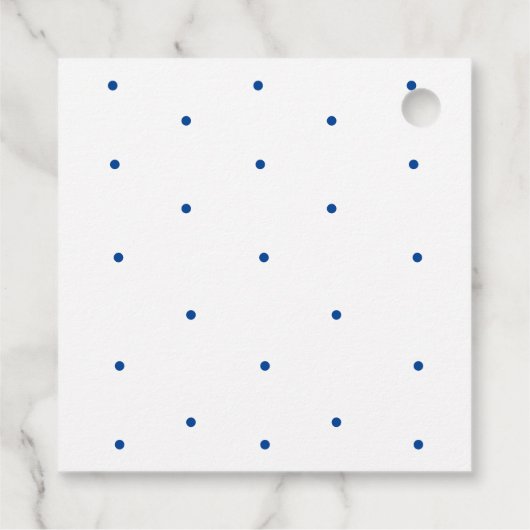 Elegante Personalisierte Geschenketags Geschenkanhänger (Rückseite)