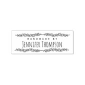 Elegante Personalisierte Handarbeit von Gummistempel (Stempel)