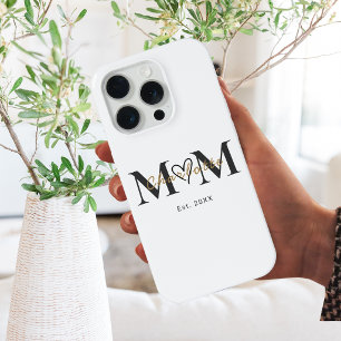 Elegante personalisierte Handyhülle mit Namen der iPhone 15 Pro Hülle