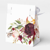 Elegante Personalisierte Hochzeit Geschenkschachtel (Rückseite)