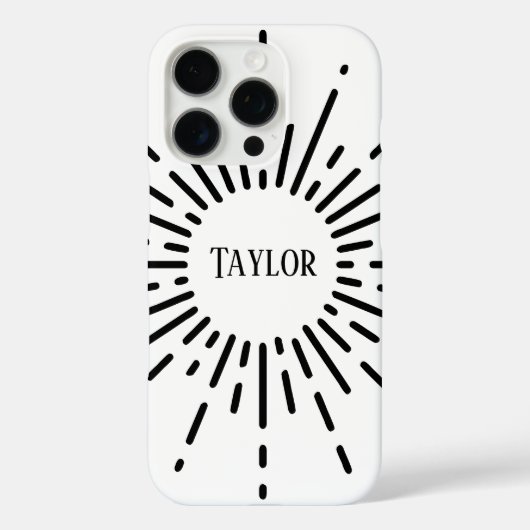 ELegante, personalisierte Name Neueste IPHONE Hüll Case-Mate iPhone Hülle (Rückseite)