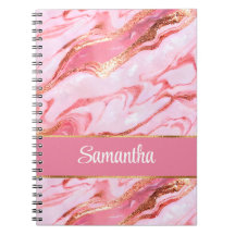 Elegante Personalisierte Rosa- und Goldfolie