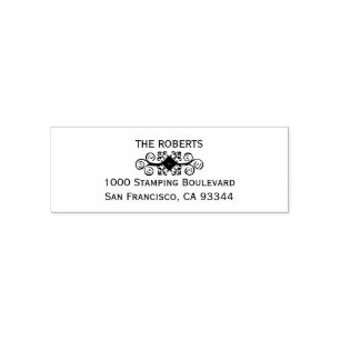 Elegante Personalisierte Rücksendeadresse Permastempel