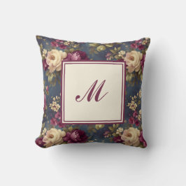 Elegante Personalisierte Stylische Romantische Flo Kissen