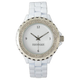 Elegante Personalisierte Uhr "HANNAH"