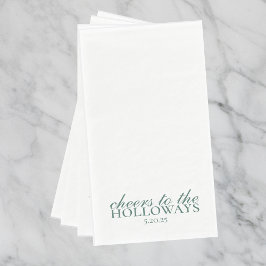 Elegante Personalisierte Wedding Guest Handtücher Serviette