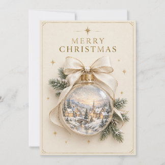 Elegante personalisierte Weihnachten, Vintage-Orna
