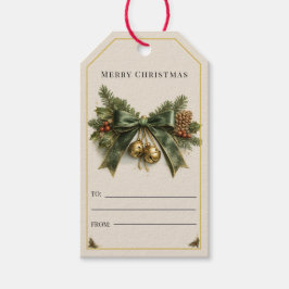 Elegante personalisierte Weihnachtsgeschenkanhänge Geschenkanhänger