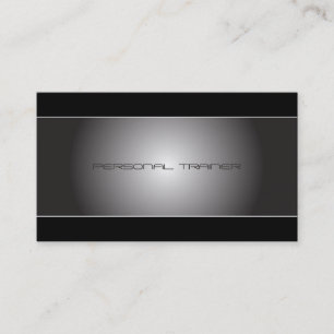 Elegante persönliche Trainer-Visitenkarte Visitenkarte