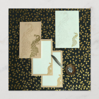 Elegante Pfaueneinladungen | IndianWeddingCards Einladung