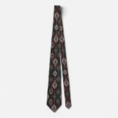 Elegante Pfauenfeder Krawatte (Vorderseite)