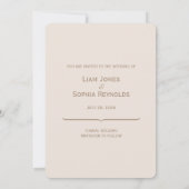 Elegante Pferde, die die Datumskarte sichern Save The Date (Rückseite)