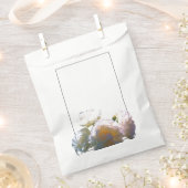 Elegante, pfirsichorange Rose Geschenktütchen (Ausgeschnitten)