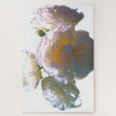 Elegante, pfirsichorange Rose Puzzle (Vertikal)