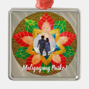 Elegante philippinische mündliche Art, Strand, Ornament Aus Metall