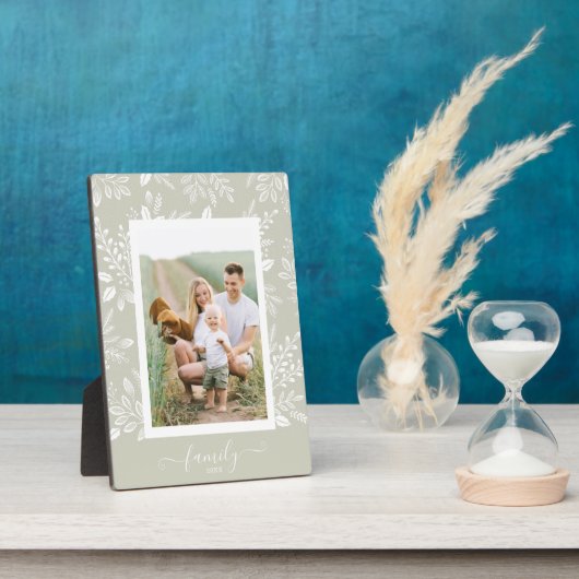 Elegante Picture Easel Back Frameless Foto Holder Fotoplatte (Seite)