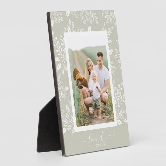 Elegante Picture Easel Back Frameless Foto Holder Fotoplatte (Seite)