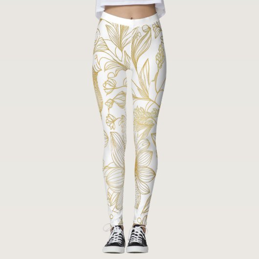 Elegante Pilates Leggings (Orievolvedesigns) (Vorderseite)