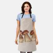 Elegante Pilzschürze - Stilvolles Küchen Schürze (Getragen)