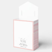 Elegante Pink Girl Blume Kinderdusche Danke Geschenkschachtel (Geöffnet)