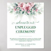 Elegante Pink Greenarry Moderne Hochzeit