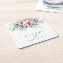 Elegante Pink Greenarry Moderne Hochzeit