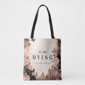 Elegante Pink Halloween-Party Tasche (Vorderseite)