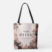Elegante Pink Halloween-Party Tasche (Rückseite)