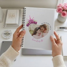 Elegante Pink Queen Krone Happy Mothers Day Fotos