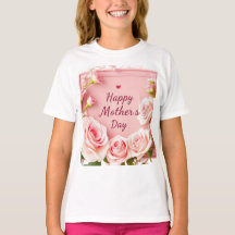 Elegante Pink-Rosen-Grußkarte zum Muttertag
