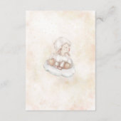 Elegante Pinky Lamb Magic Star Sheep Books for Bab Begleitkarte (Rückseite)