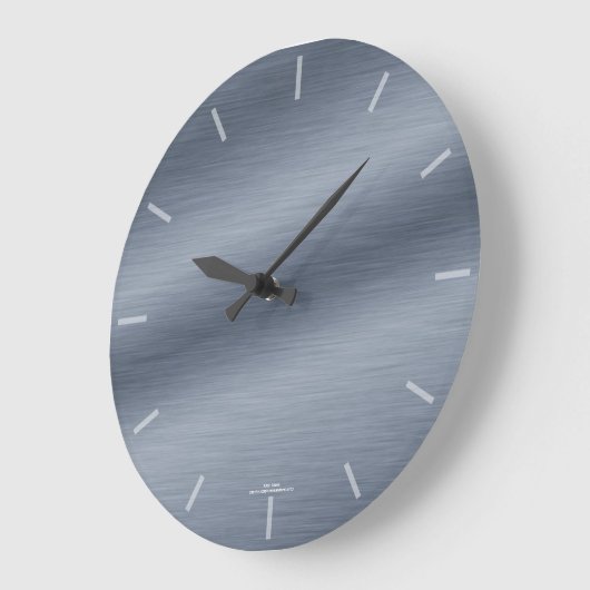 Elegante Pinsel aus Stahl Look Uhr (Winkel)