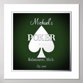 Elegante Poker Spielkarten mit Folienakzent Foliendrucke