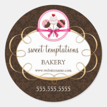 Elegante Pop Bäckerei Verpackung