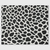 Elegante Popular Luxury White Leopard Collection Geschenkpapier (Flach)