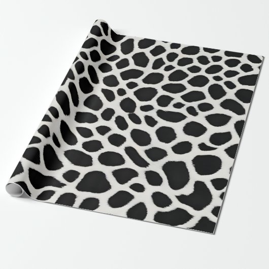 Elegante Popular Luxury White Leopard Collection Geschenkpapier (Ungerollt)