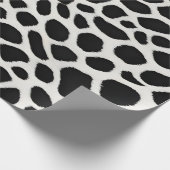 Elegante Popular Luxury White Leopard Collection Geschenkpapier (Ecke)