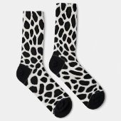 Elegante Popular Luxury White Leopard Collection Socken (Rechts)