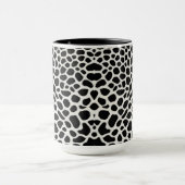 Elegante Popular Luxury White Leopard Collection Tasse (Zentrum)