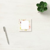Elegante Post-it-Notizen mit Frühlingsblumen Post-it Klebezettel (Büro)