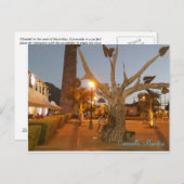 Elegante Postkarte (Vorne/Hinten)