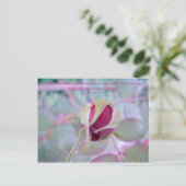 Elegante Postkarte (Stehend Vorderseite)