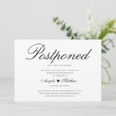 Elegante Postkarte (Stehend Vorderseite)