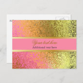 Elegante Postkarte für alle Zwecke (Vorne/Hinten)