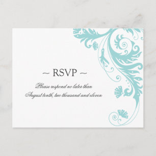 Elegante Postkarten für Hochzeiten