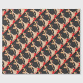 Elegante Prallplatte Geschenkpapier (Flach)