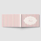 Elegante Preppy-Dusty-Rose Gästebuch (Voll)