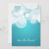 Elegante Probe Abendessen Glühen und Frische Pasta Einladung (Rückseite)